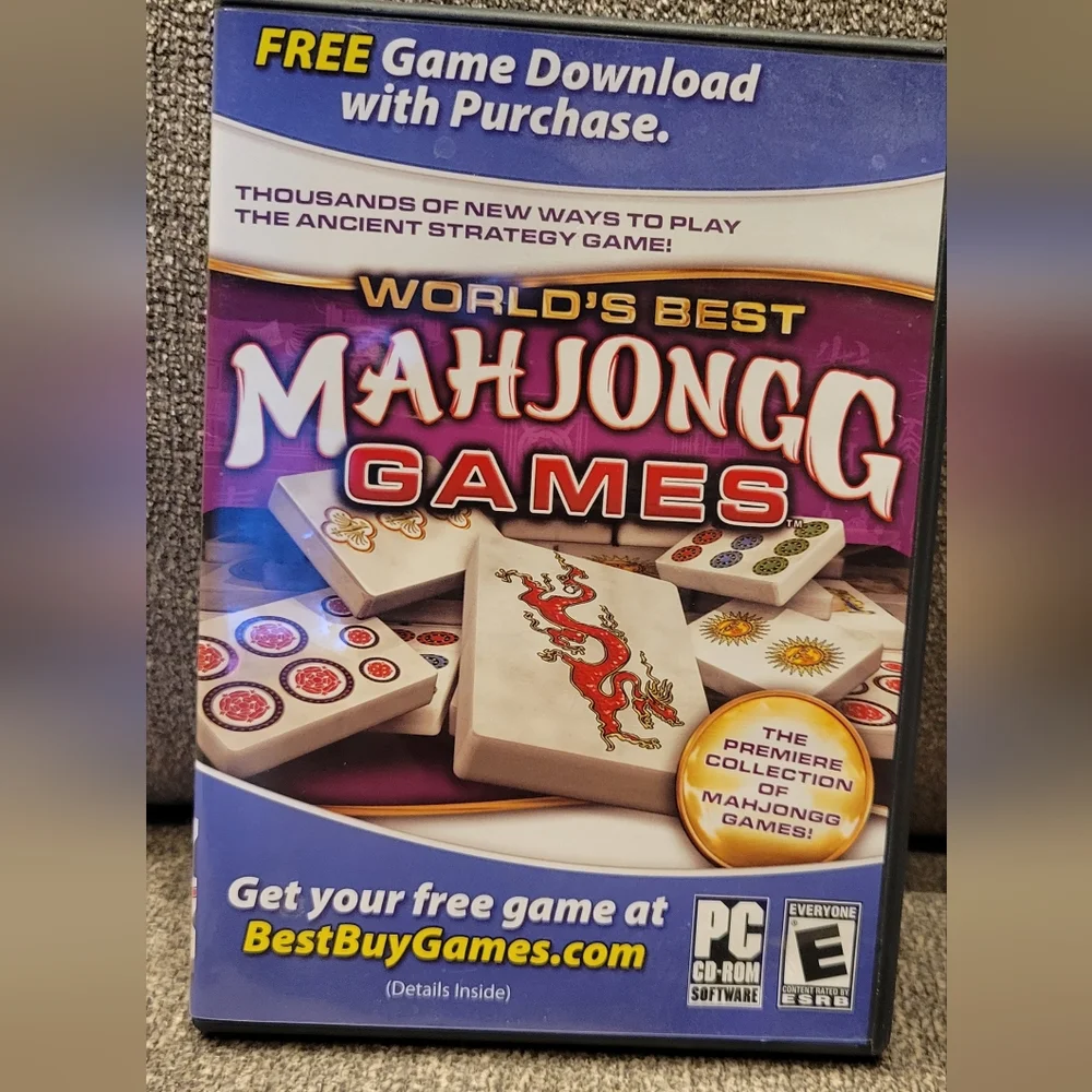 World's Best Mahjongg Games PC CD-ROM